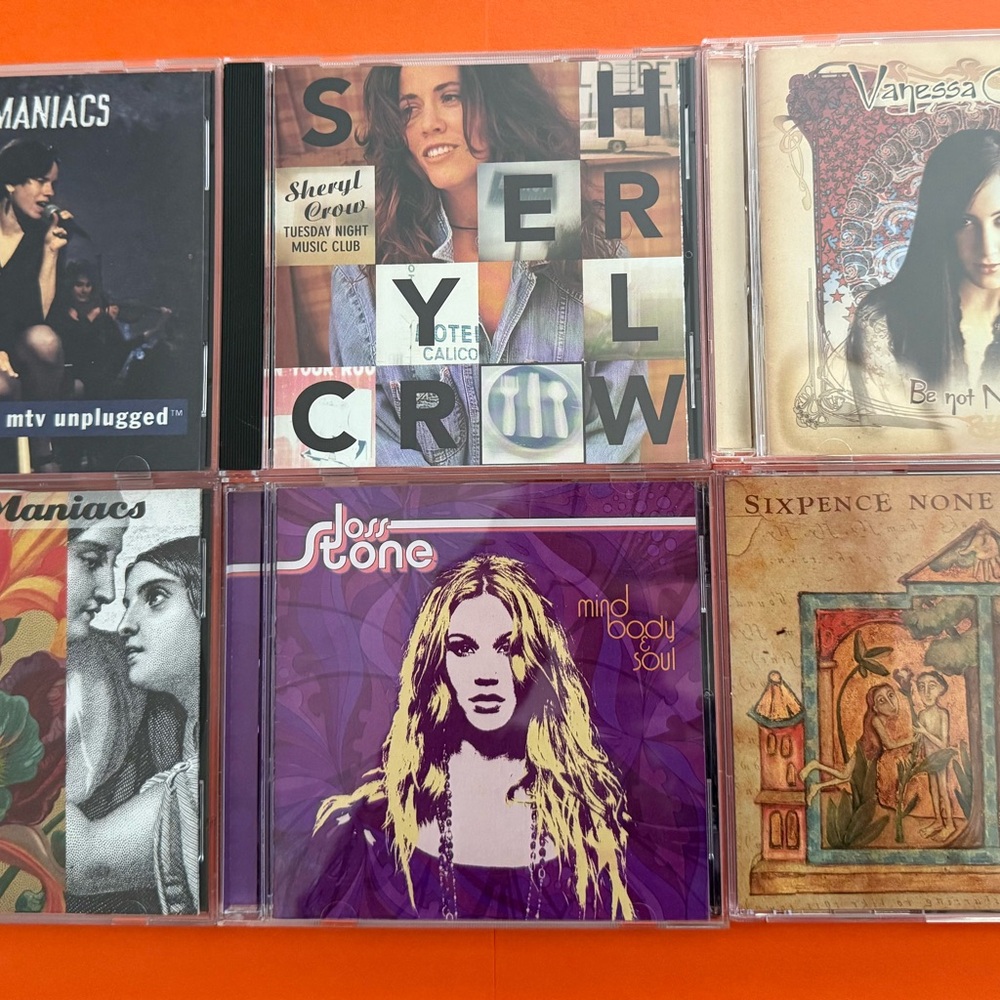 90’s & Y2K CD 6 Pack Original Artist Recordings